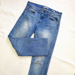 straight leg jeans